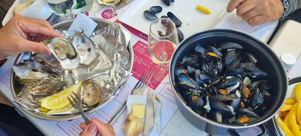 Huîtres Et Moules