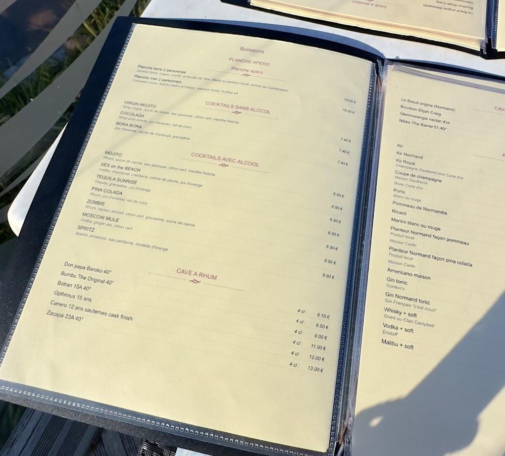 La Rotonde - Menu Image 1