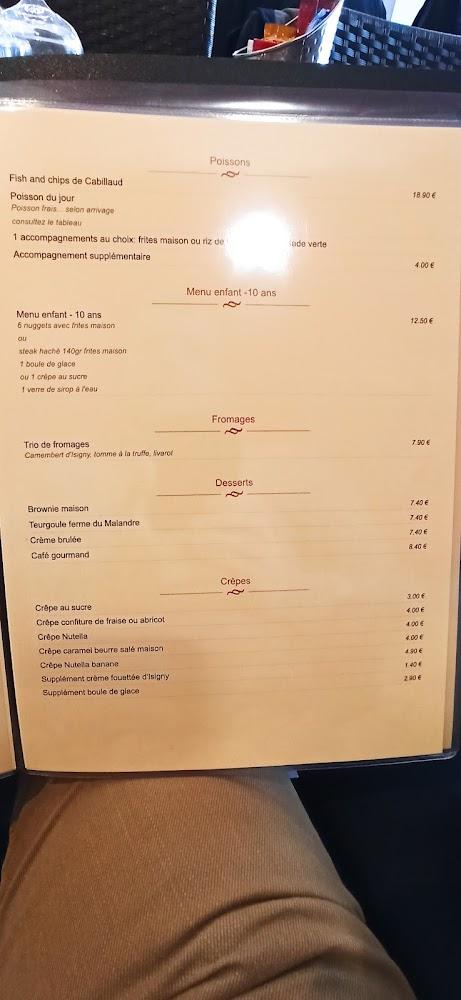 La Rotonde - Menu Image 2