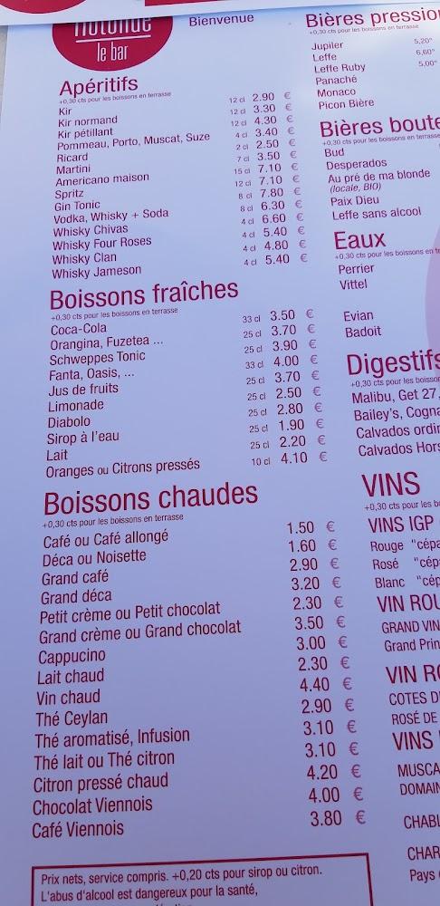La Rotonde - Menu Image 3