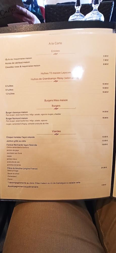 La Rotonde - Menu Image 4